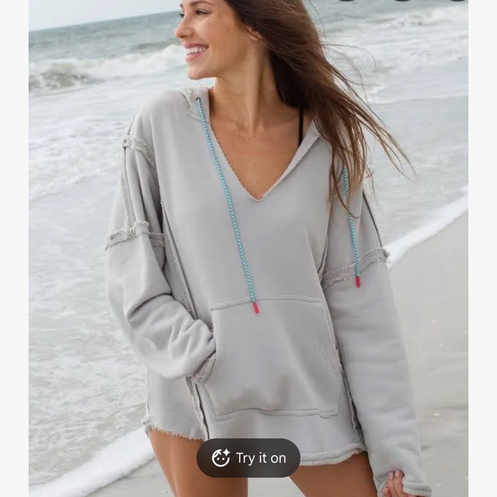 Natural Life Light Gray Hoodie